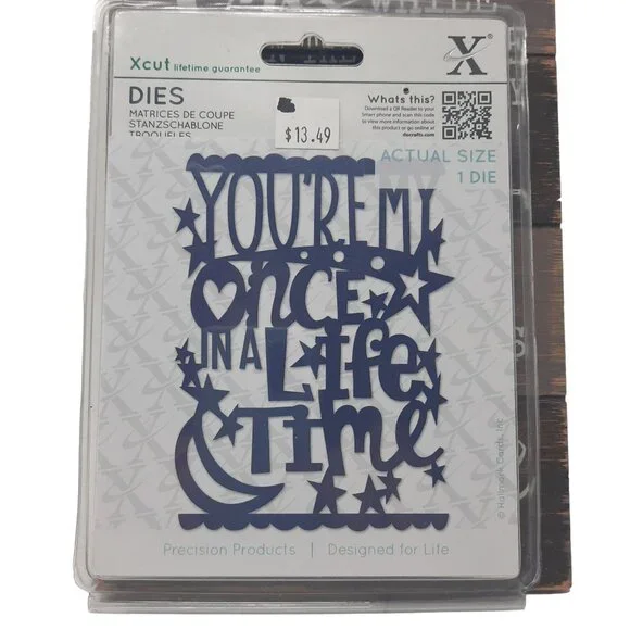 Xcut Lifetime You Are My Once In A Life Time Die Cut - Picture 3 of 7